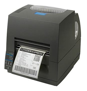3 ribbon holder it is used t o at t ach the. Citizen CL-S621 Desktop Thermal Barcode Printer