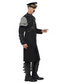 Steampunk General Coat Black Uniform As Military Costume Horror