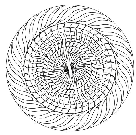 Mandala In Perpetual Motion Mandalas With Geometric Patterns