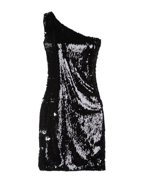 Marciano Tulle Short Dress In Black Lyst