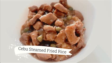 Cebu Steamed Rice Dimsum Style Much Love Mom Cooks Youtube