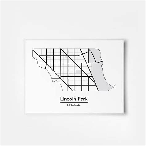 The Loop Chicago Neighborhood Transit Map — Thiscitymaps