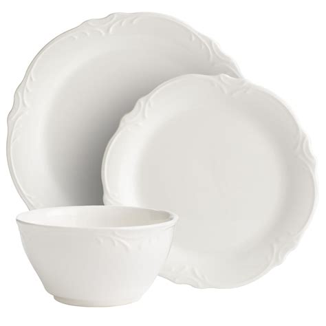 Madeline Dinnerware White Dinnerware White Dinnerware Set Dinnerware