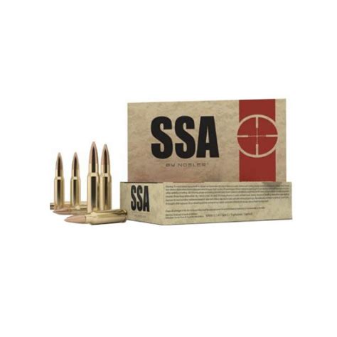 Ssa 68mm Spc 110gr Nosler Accubond Ammunition 20 Round Box 75030
