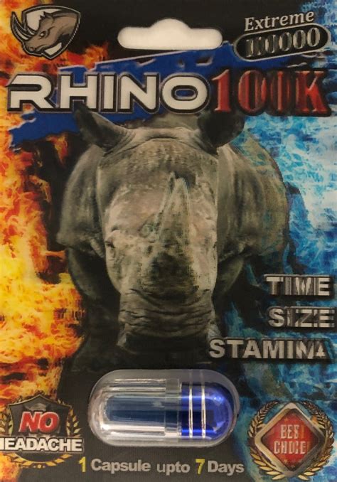 Rhino K Extreme Men Sexual Supplement Enhancement Pill Rhino Platinum