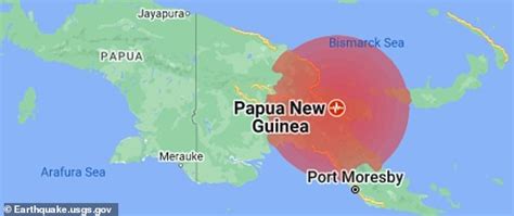 Huge 76 Magnitude Earthquake Strikes Papua New Guinea No Australian