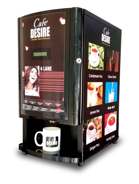 Buy Cafe Desire Coffee Tea Vending Machine Model Double Option