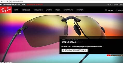 Rb4165 justin polarized rectangular sunglasses. "www.rbiyw.com" - it is a Fake Ray-Ban Sunglass or Eyewear ...