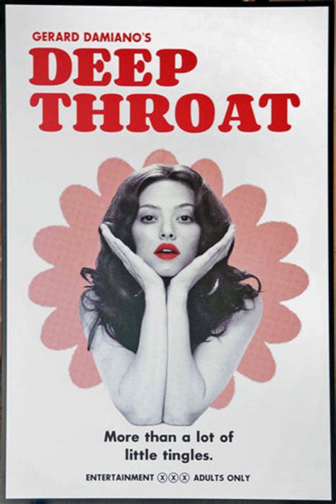 vintage style ‘deep throat poster with amanda seyfried plus 2 new images from ‘lovelace