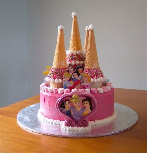 Castle Cake Princess Birthday Designedinhel