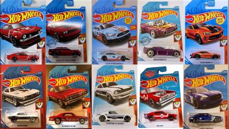 All Complete Hot Wheels Muscle Mania Series YouTube