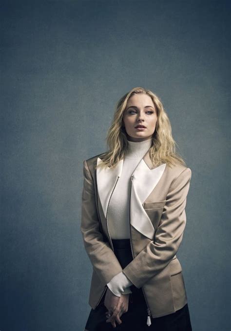 Sophie Turner Photographed For Hbo Uk For Got S8 Press March 2019
