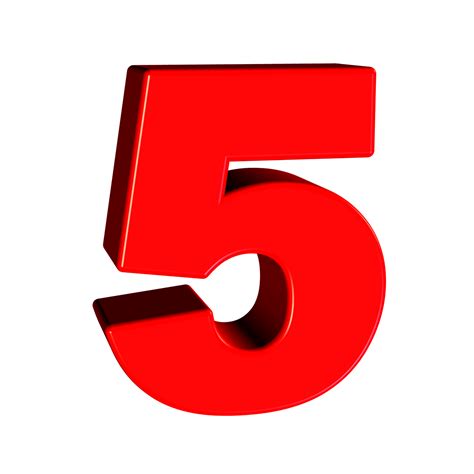 Cinco Número 5 · Imagen Gratis En Pixabay