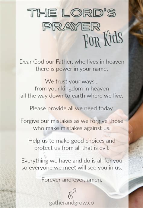 Simple Easy Prayers For Kids Img Cahoots