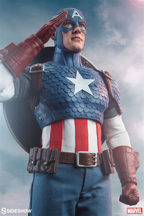 Salute The Star Spangled Avenger With The Captain America Sixth Scale