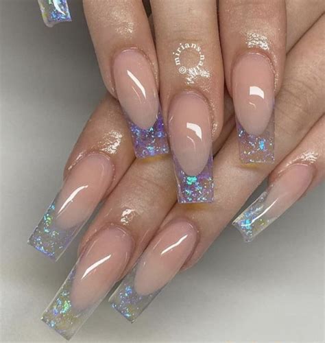 Clear Acrylic Nails Clear Nails Acrylic Nail Designs Clear Nail