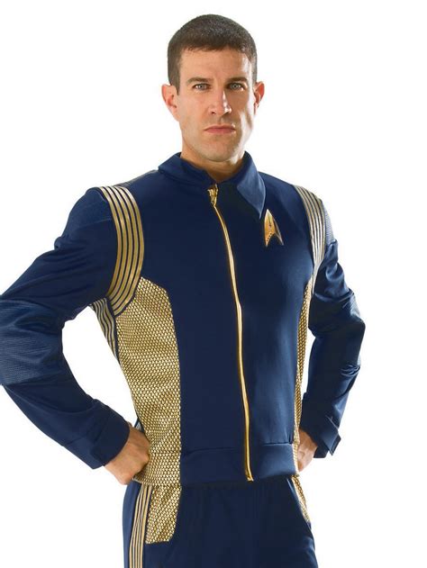 Star Trek Discovery Mens Gold Command Uniform