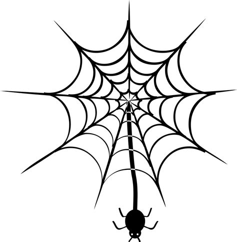 Spider Hanging Of Web Svg Png Icon Free Download 5014