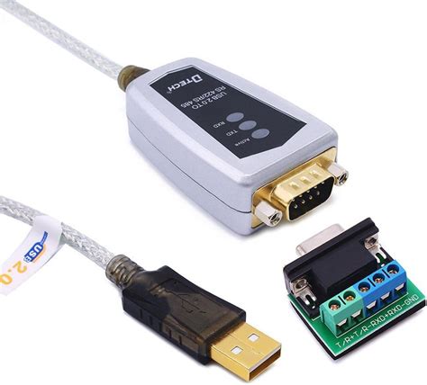 Dtech 4 Füße Usb Zu Rs422 Rs485 Serial Port Konverter Adapter Kabel Mit Ftdi Chip Unterstützt