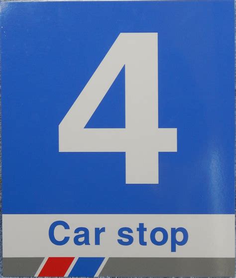 Car Stop Sign
