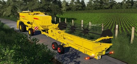 Fs19 New Holland Cutter Trailers V10 Farming Simulator 19 Mods