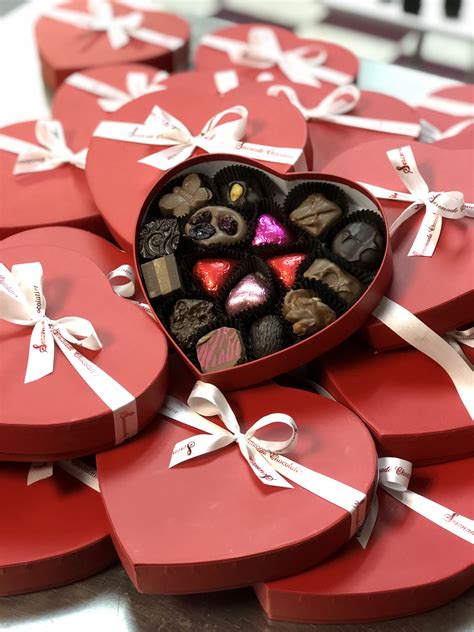 Heart Shaped Chocolate Box Serenade Chocolatier Handmade Viennese