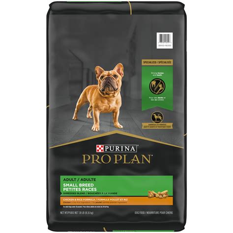 Purina Pro Plan Chicken Rice Small Breed For Adult Dogs 18 Lb Bag