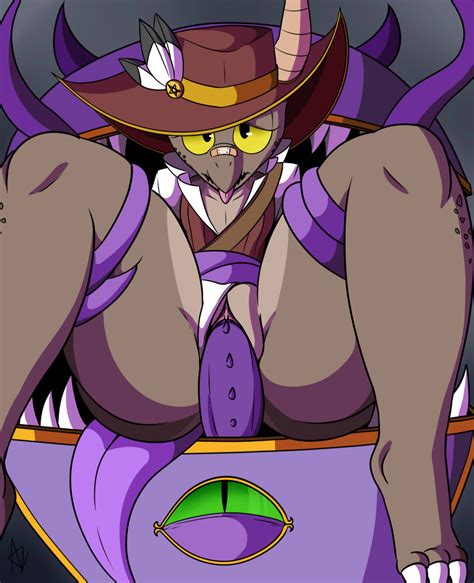 Rule 34 Absurd Res Ass Big Butt Brown Body Clothing Duo Female Genitals Green Eyes Hat