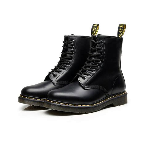 2019 New Dr Martens 8 Eye Classic Airwair 1460 Leather Ankle Boots