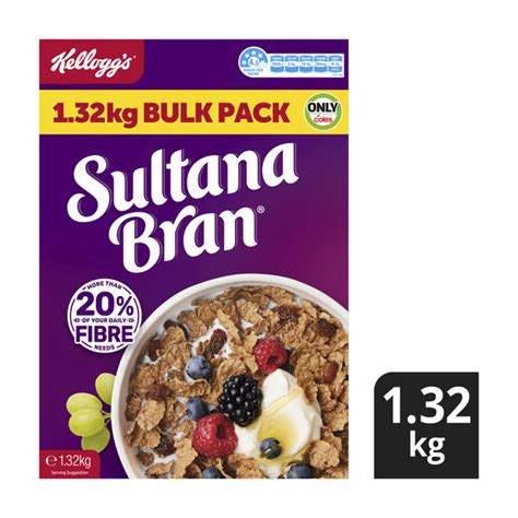 Buy Kelloggs Sultana Bran High Fibre Breakfast Cereal 132 Kg Coles