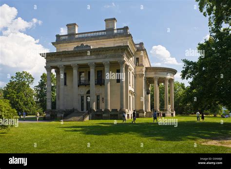 Vanderbilt Mansion National Historic Site Im Hudson Valley Stadt Von