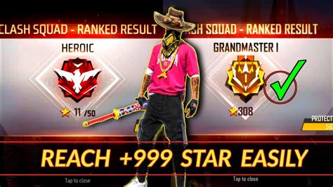 How To Reach 999 Star In Clash Squad Rank Free Fire Cs Ranked Season