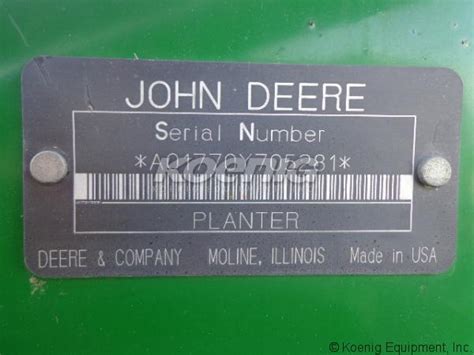 John Deere Serial Number Lookup Jobfasr