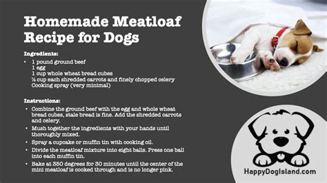 Homemade Meatloaf Recipe For Dogs Meatloaf Recipes Homemade Meatloaf