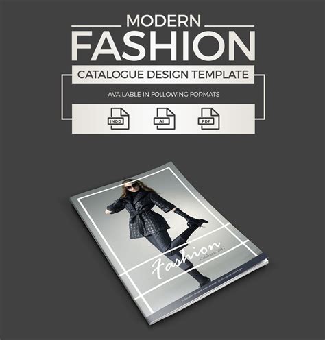 Modern Fashion Catalogue Design Template 1 Catalogue Design Templates