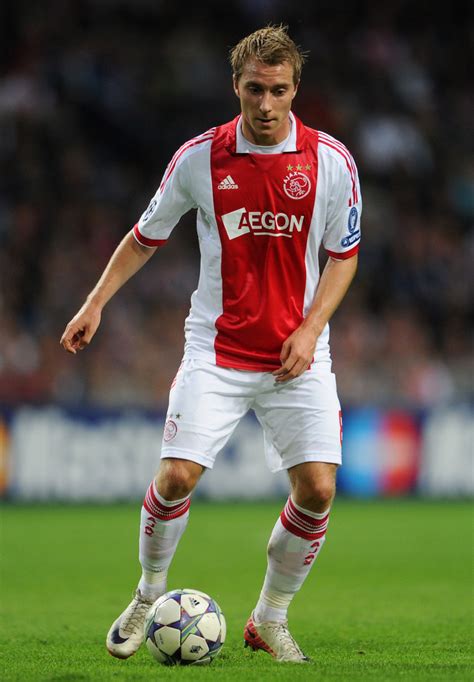Christian Eriksen - Christian Eriksen Photos - AFC Ajax v Olympique ...