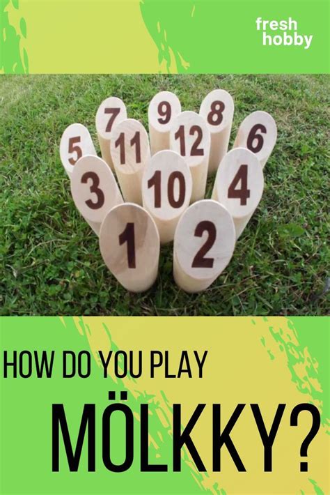 how do you play mölkky outdoor yard games fun card games diy yard games yard games