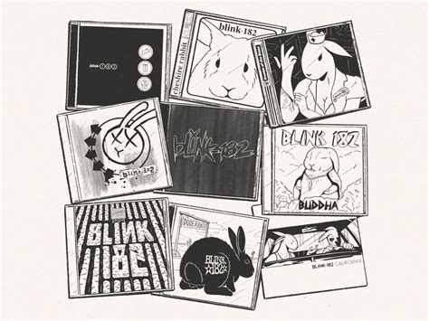 Blink 182 Rabbit Discography By Gustavo Zambelli On Dribbble