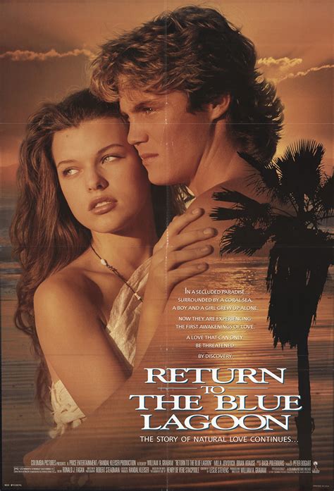 Return To The Blue Lagoon 1991 Original Movie Poster Fff 59859
