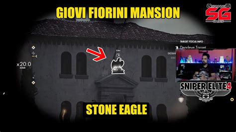 Sniper Elite 4 Giovi Fiorini Mansion Mission 7 Stone Eagle