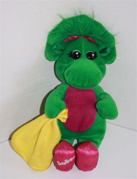 'baby bop' is a song written with rosie and her team of rhymes musicians, together with parents and tots in newham, london. Baby Bop Barney ABCs Alphabet Talking Plush Green Stuffed Soft Toy Dinosaur 11" | Very cute baby ...