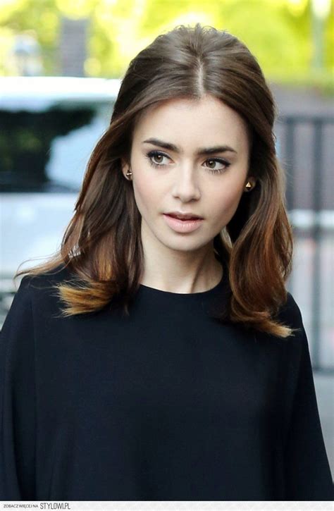 Half Up Lily Collins Hair Top Hairstyles Pretty Hairstyles Wedding