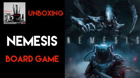 nemesis board game unboxing awaken realms kickstarter youtube