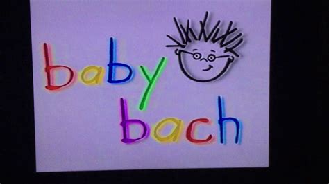 Opening To Baby Bach 1999 Vhs Youtube