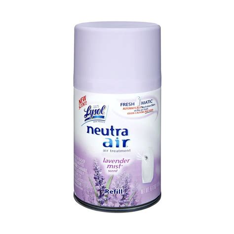 Lysol Neutra Air Freshmatic Lavender Mist Scent Air Treatment Refill 6