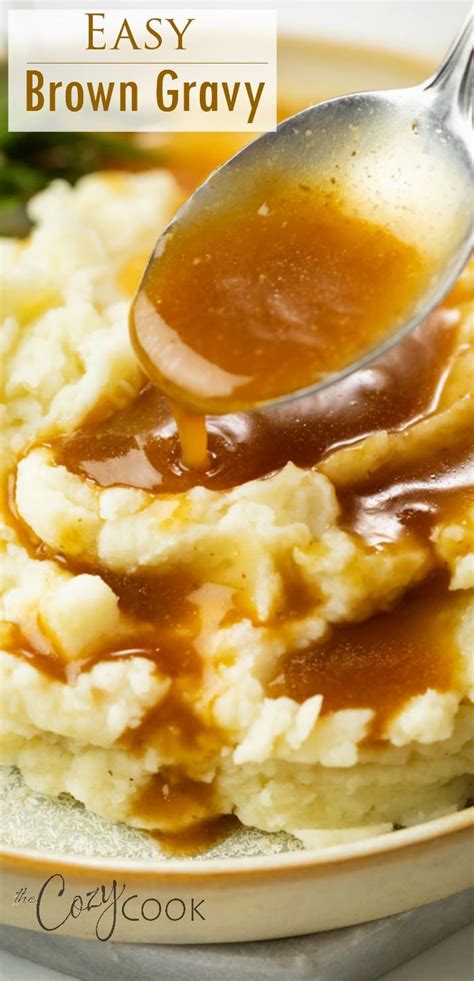 Beef drippings from a baked roast•beef broth•warm water•gravy mix•mrs dash onion and herb seasoning•seasoning salt. EASY Brown Gravy Recipe - NO Drippings needed! in 2020 ...