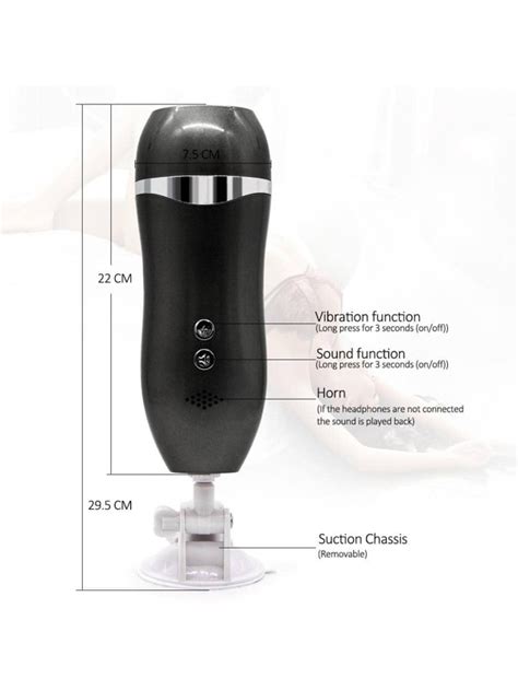 3d Interactive Voice Production 10 Frequency Man Male Masturbator Plunger Cup Thrusting And