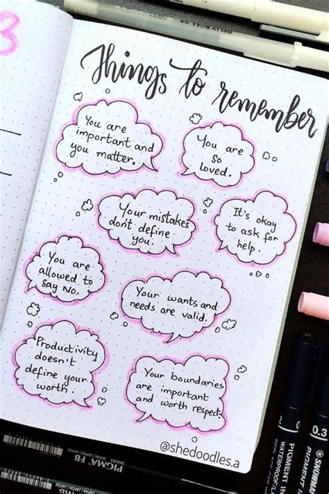 Pink Themed Bullet Journal Inspiration For Your Bujo