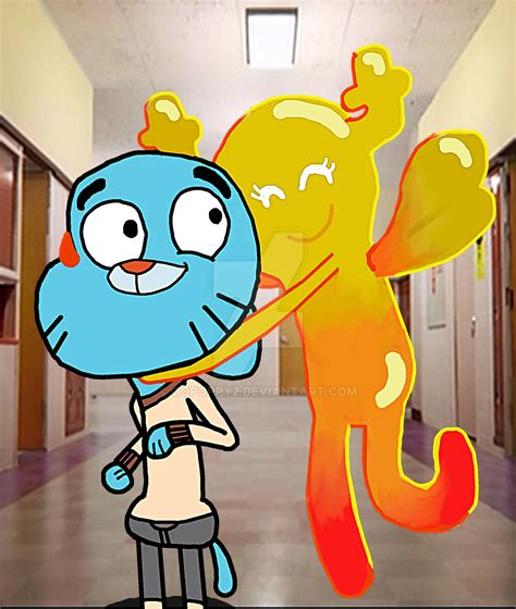 Penny And Gumball By Oopoppy2 On Deviantart