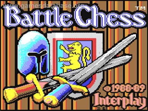 Battle Chess Commodore 64 Artwork Title Screen